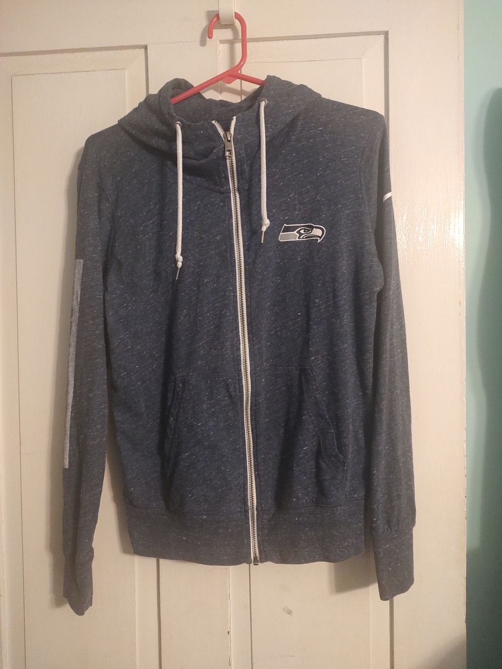 Nike Seattle Seahawks NFL Full Zip Hoodie Blue Size M Officially Licensed women